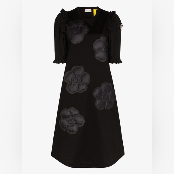 Moncler Dresses & Skirts - MONCLER x SIMONE ROCHE FLORAL DRESS